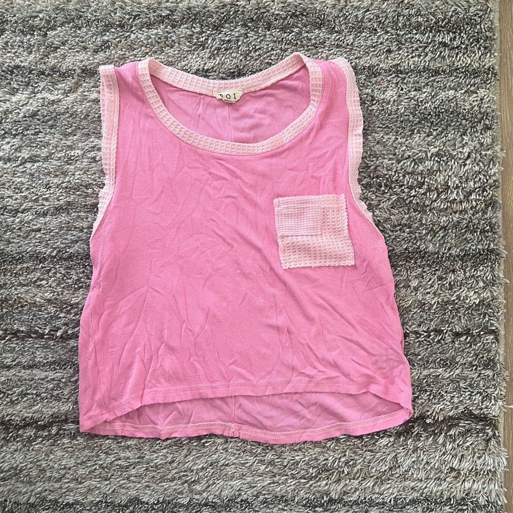 Pink tank